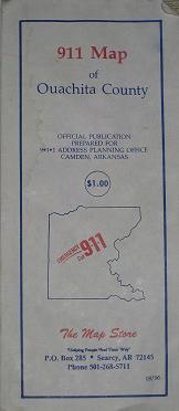 Ouachita County Map